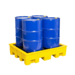 Polyethylene 4 Drum Spill Deck