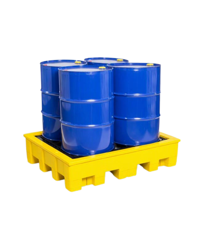 PSD0001-05 Polyethylene 4 Drum Spill Deck - Image 1