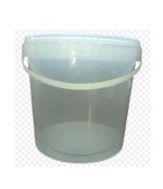 10 Litre Fino Bucket - Transparent Bulk Pack of 100