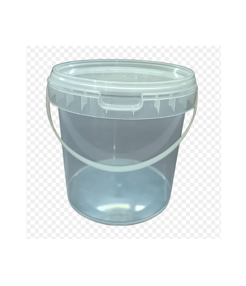 1LFT 1 Litre Fino Bucket Transparent - Image 1