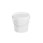 2.5 Litre Fino Bucket - White Bulk Pack of 100