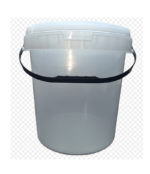 20L Titan Bucket - Transparent Bulk Pack of 60