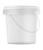 20L Titan Bucket - Transparent Bulk Pack of 60