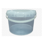 2 Litre Fino Bucket - Transparent Bulk Pack of 100
