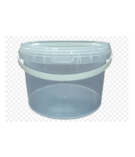 2 Litre Fino Bucket - Transparent Bulk Pack of 100