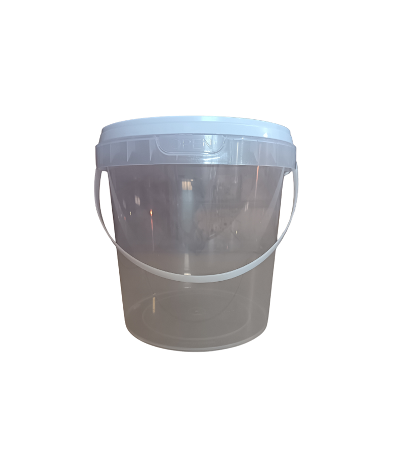 4 Litre Fino Bucket 4 Litre Fino Bucket - Transparent Bulk Pack of 100 - Image 1