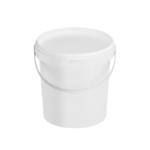 4 Litre Fino Bucket - White Bulk Pack of 100