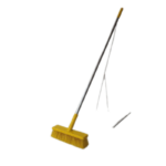 Hygienic Broom 300mm Complete Hard Yellow