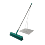 Hygienic Broom 450mm Complete Hard Green