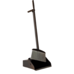 Plastic Scoop open top with Long Handle and Broom