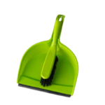 Scoop With Handheld Brush Green