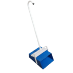 Blue & White Metal Scoop With Long Handle