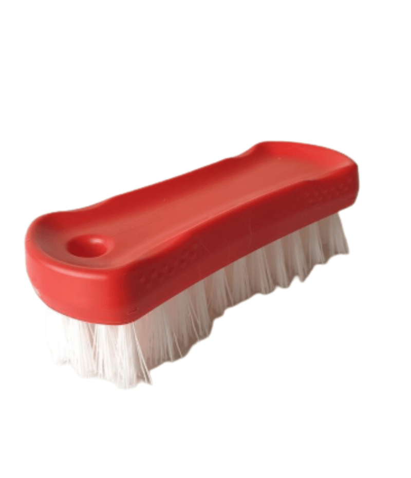Small Plastic Chubby Brush - Red Small Plastic Chubby Brush - Red - Image 1
