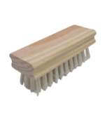 White Wooden Shoe Brush