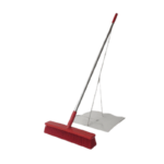 Hygienic Broom 450mm Complete Soft Red