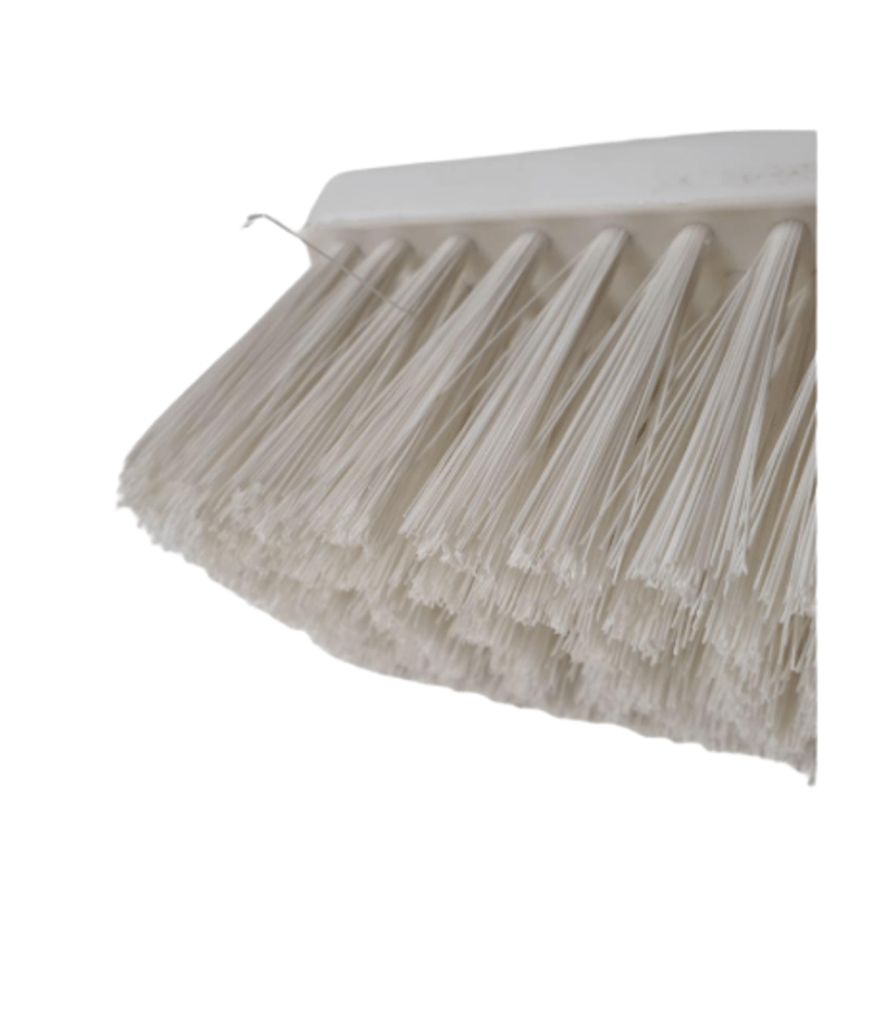 450mm Head Only Soft White Hygienic Broom 450mm Head Only Soft White - Image 1