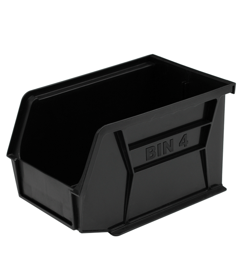 BIN4 Black Storage Bin - Bin 4 - Black - Image 1