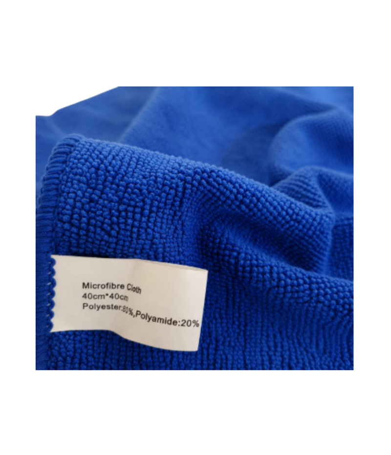 Soft Microfibre Cloth 300gsm - Darkblue Soft Microfiber Cloth 300gsm - Dark blue Pack of 10 - Image 1