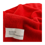 Soft Microfiber Cloth 300gsm - Red Pack of 10