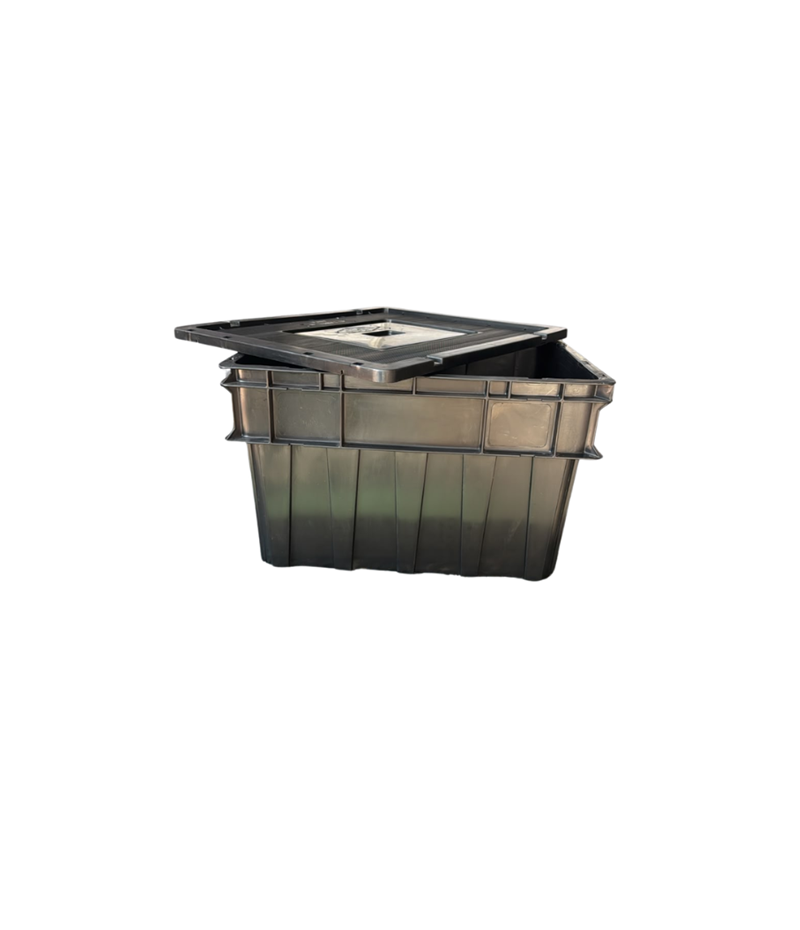 F0670 1 Snug Box with Lid - Regrind Black - Image 1