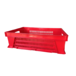 Euro Box 180  Vented Base Vented Sides- Virgin Red