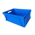 Euro Box 230-  Solid Base Solid Sides- Blue- Virgin Blue