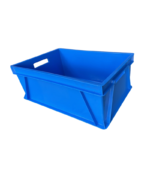 Euro Box 230-  Solid Base Solid Sides- Blue- Virgin Blue