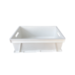 Euro Box 180  Vented Base Vented Sides - Virgin White
