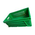 Euro Box 230- Vented Base Vented sides- Virgin Green
