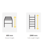 Telescopic Ladder 2M - Image 3