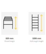 Telescopic Ladder 3.2M - Image 3