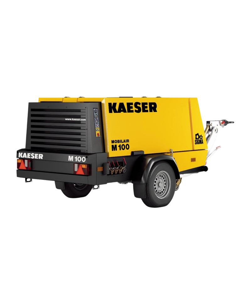 S-M100 M100 361 CFM DIESEL COMPRESSOR KUBOTA DIESEL - Image 1