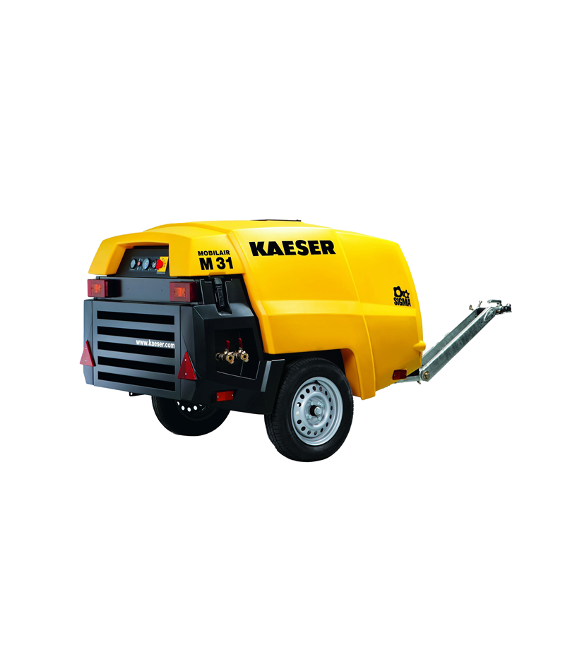 S-M31 M31 MOBILAIR Compressors 110 cfm With Kubota Diesel Engine - Image 1