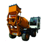 Concrete Mixer 1200L Mobile Self Loading Hydrostatic Drive