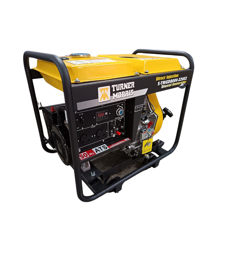 S-TMGD8000-380E2 GENERATOR 3 PHASE 380V 50HZ 8KVA DIESEL ELECTRIC START WITH - Image 1